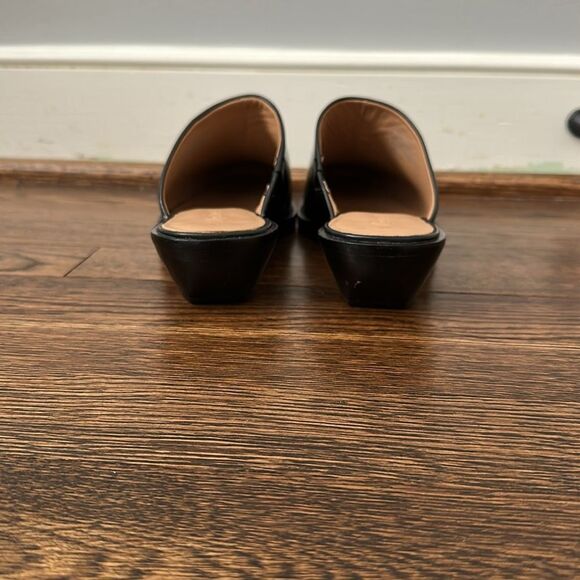 Brand New Madewell Real Leather Black Jesse Western Mule - Size 7.5 - Picture 4 of 8
